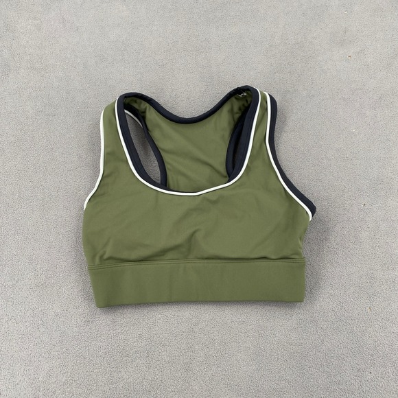 Zyia Active Other - Zyia Active Olive Green Multi Strap Mesh Racerback Sports Bra 7108 XS